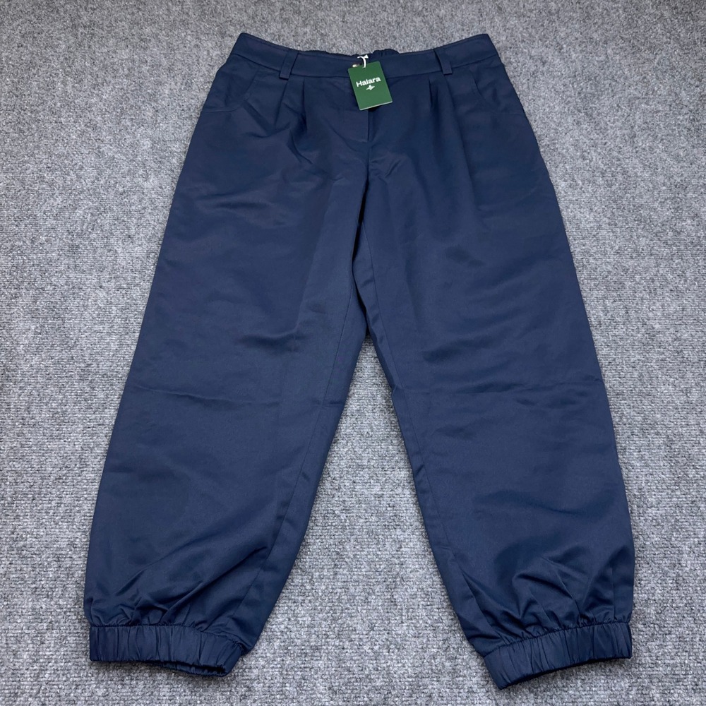 NEW Halara Mid-Rise Casual Joggers w/ Pockets Women L Moonlit Ocean Elastic Cuff